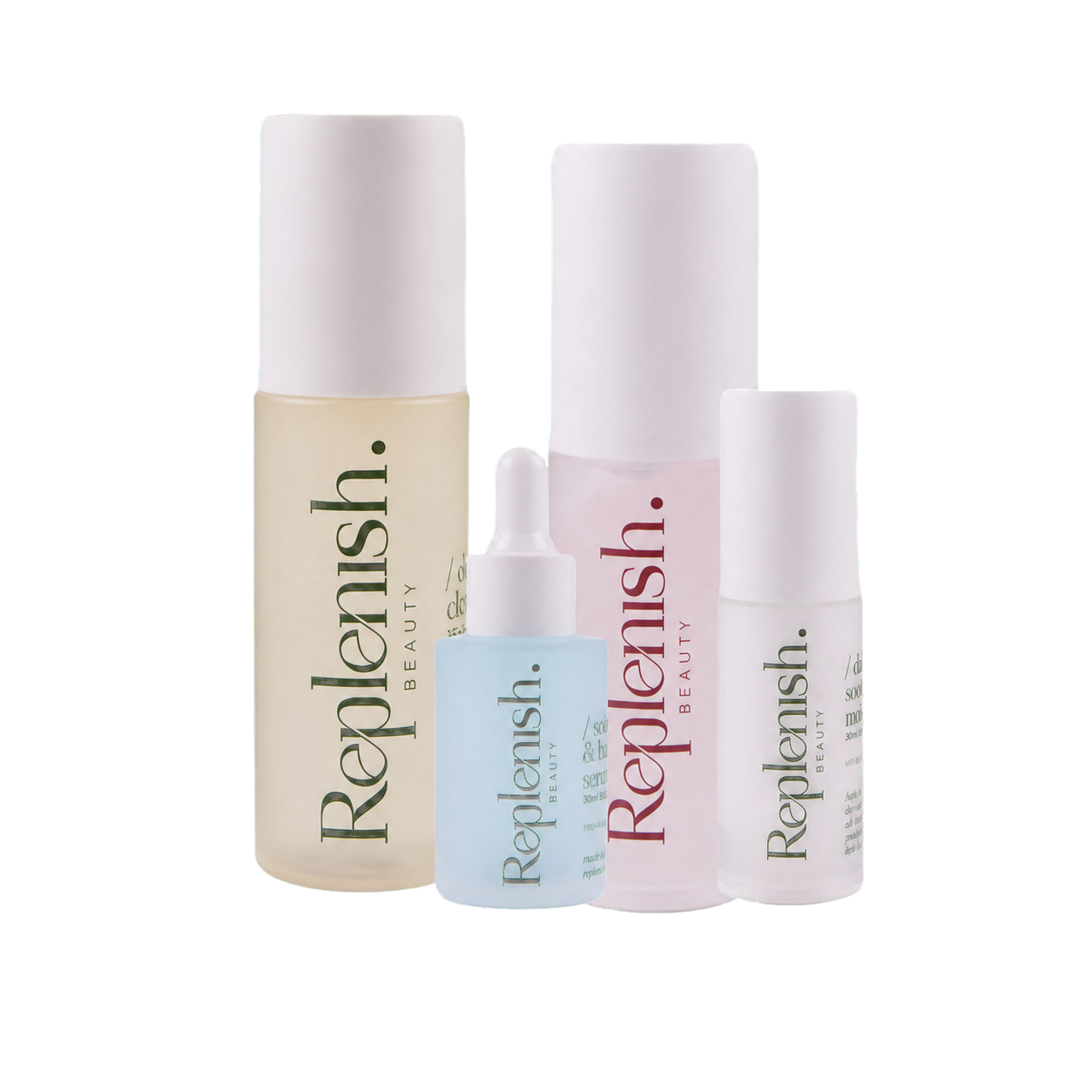 The complete Replenish Beauty skincare set